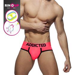 Addicted Neon Cockring Swimderwear neon pink