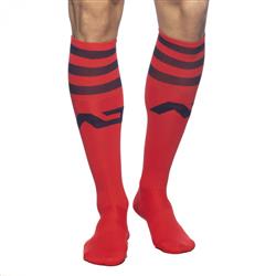 Addicted Basic Socks red