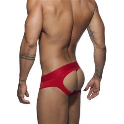 Addicted Bottomless Fetish Brief red