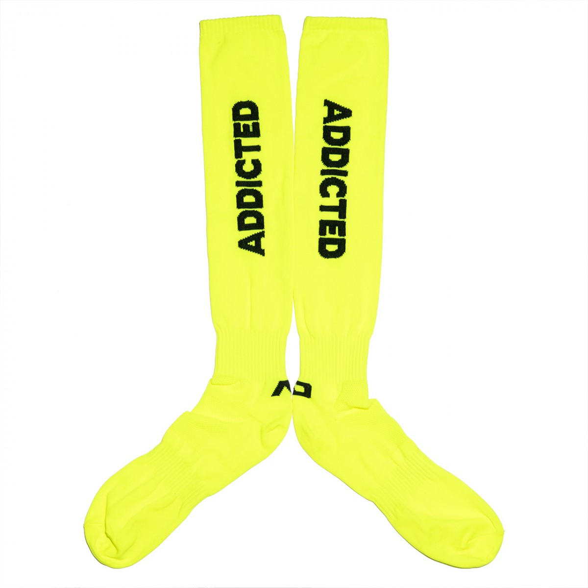Addicted Neon Socks yellow