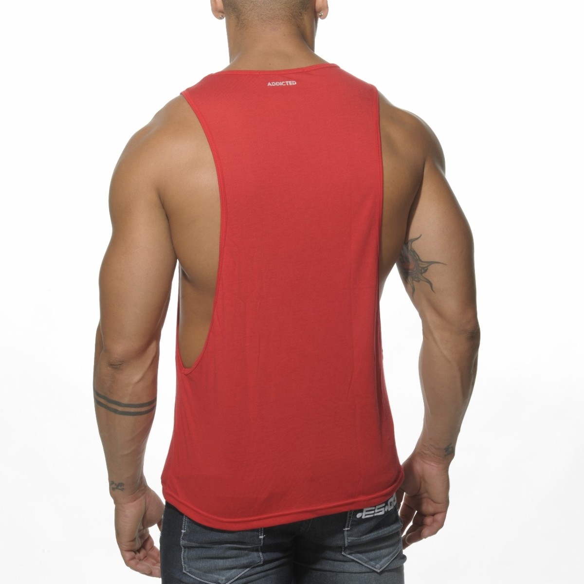 AD Low Rider Tank Top red