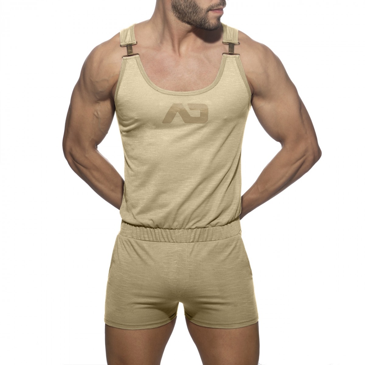 Addicted Flame AD Overalls beige